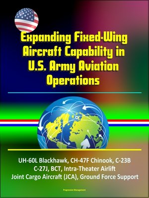 cover image of Expanding Fixed-Wing Aircraft Capability in U.S. Army Aviation Operations--UH-60L Blackhawk, CH-47F Chinook, C-23B, C-27J, BCT, Intra-Theater Airlift, Joint Cargo Aircraft (JCA), Ground Force Support